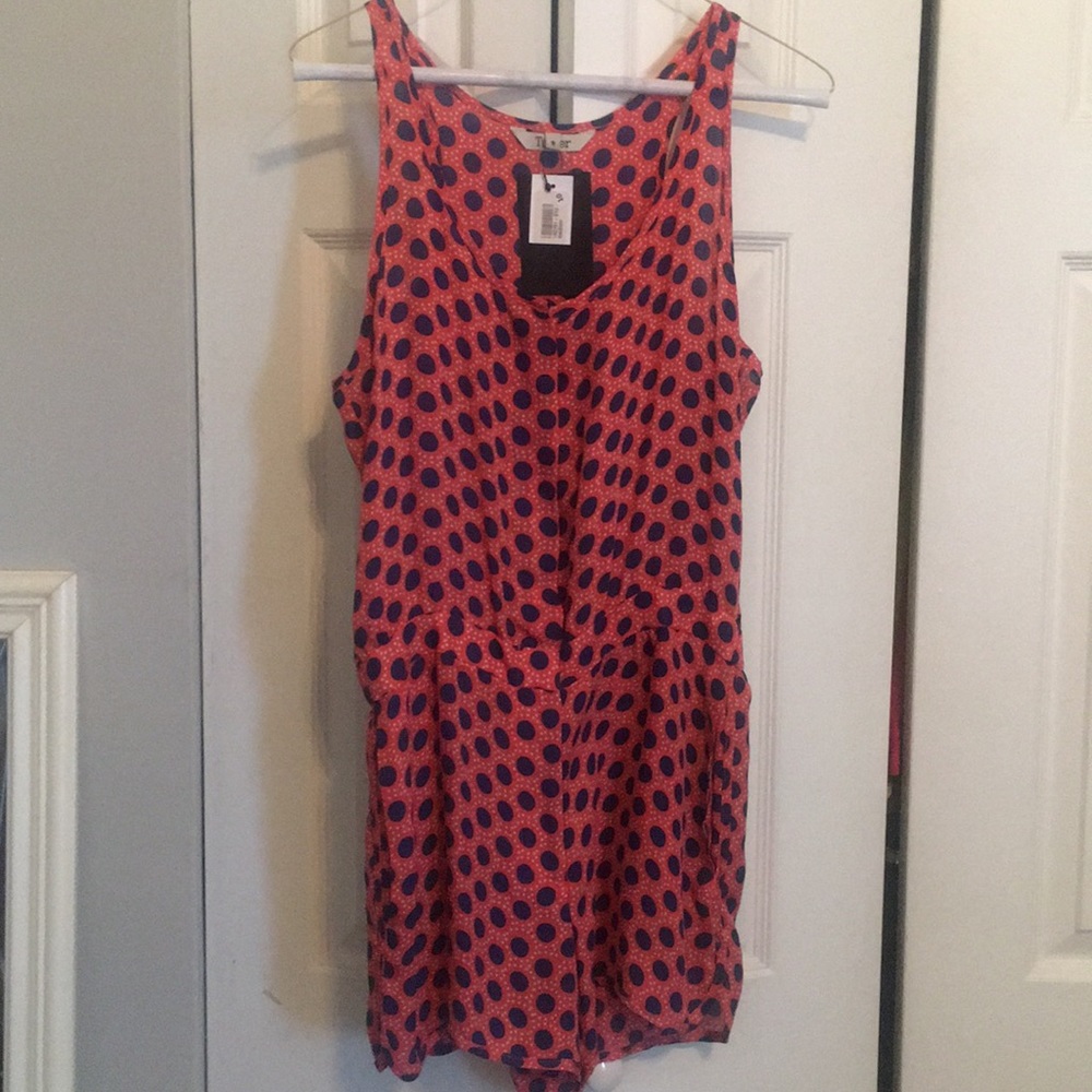 Fun Silk Tucker Romper